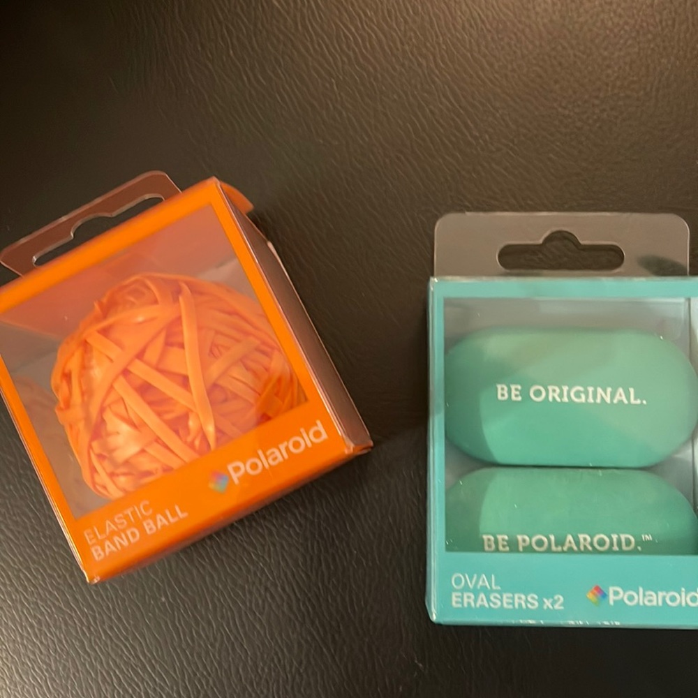 Back to school Bundle erasers rubber bands New